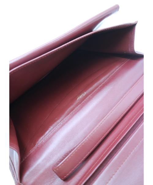 Cartier（カルティエ）Cartier (カルティエ) クラッチバッグ ボルドー サイズ:- マストの古着・服飾アイテム