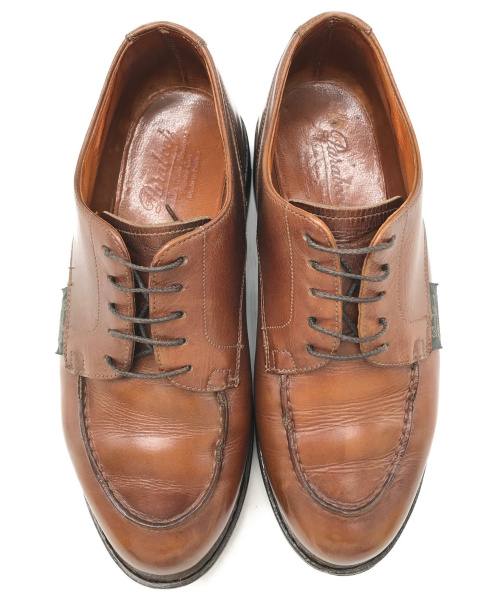PARABOOT（パラブーツ）PARABOOT (パラブーツ) 90sシャンボード ブラウン サイズ:7 802　90年代　デカタグの古着・服飾アイテム
