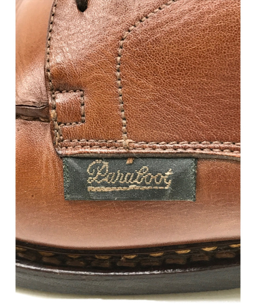 PARABOOT（パラブーツ）PARABOOT (パラブーツ) 90sシャンボード ブラウン サイズ:7 802　90年代　デカタグの古着・服飾アイテム
