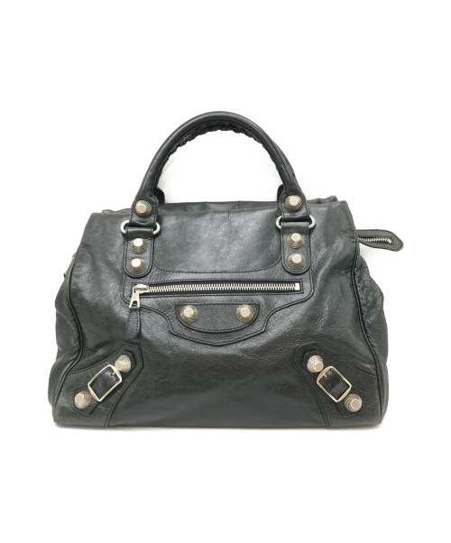 BALENCIAGA（バレンシアガ）BALENCIAGA (バレンシアガ) シティ/エディターズバッグ ブラック サイズ:- Silver Hardware Mid Day 207806 497717　CITYの古着・服飾アイテム
