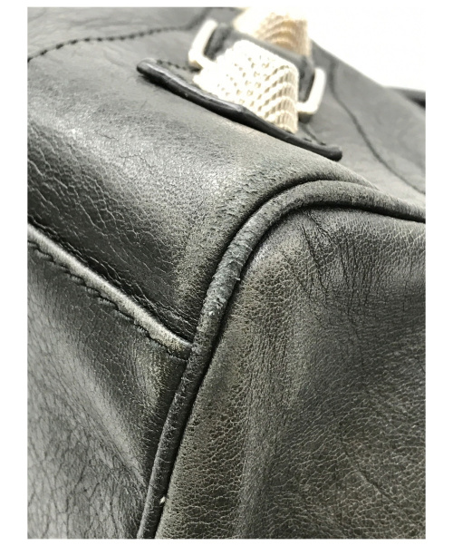 BALENCIAGA（バレンシアガ）BALENCIAGA (バレンシアガ) シティ/エディターズバッグ ブラック サイズ:- Silver Hardware Mid Day 207806 497717　CITYの古着・服飾アイテム
