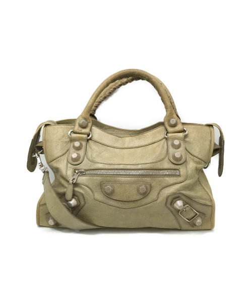 BALENCIAGA（バレンシアガ）BALENCIAGA (バレンシアガ) ジャイアントシティ/エディターズバッグ オリーブ サイズ:- 173084 002123の古着・服飾アイテム