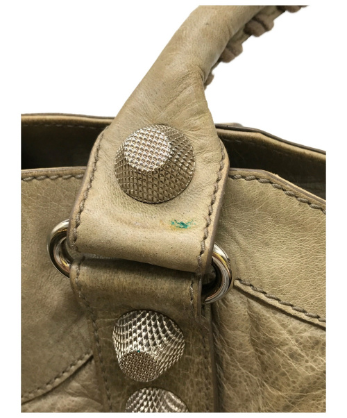 BALENCIAGA（バレンシアガ）BALENCIAGA (バレンシアガ) ジャイアントシティ/エディターズバッグ オリーブ サイズ:- 173084 002123の古着・服飾アイテム