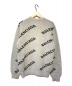 BALENCIAGA (バレンシアガ) ジャガードロゴニット グレー サイズ:S：44800円