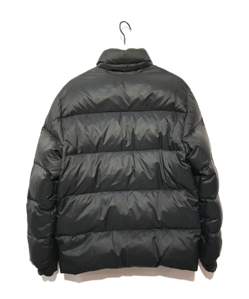MONCLER（モンクレール）MONCLER (モンクレール) ロゴワッペン付きダウンジャケット ブラック サイズ:1 BAZILLEの古着・服飾アイテム