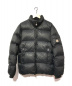MONCLER（モンクレール）の古着「ロゴワッペン付きダウンジャケット」｜ブラック