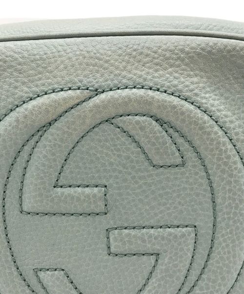 GUCCI（グッチ）GUCCI (グッチ) ソーホー ディスコショルダーバッグ グリーンの古着・服飾アイテム