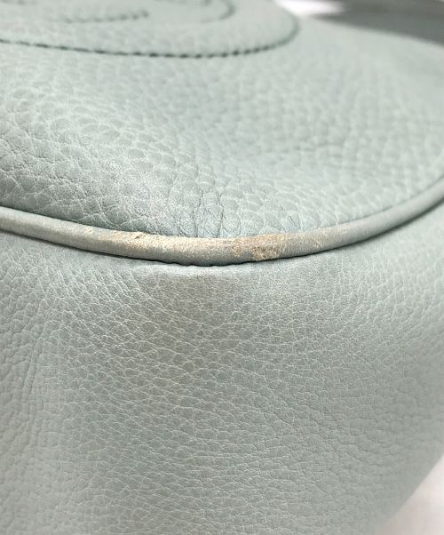 GUCCI（グッチ）GUCCI (グッチ) ソーホー ディスコショルダーバッグ グリーンの古着・服飾アイテム