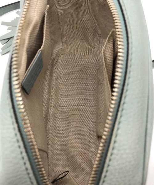 GUCCI（グッチ）GUCCI (グッチ) ソーホー ディスコショルダーバッグ グリーンの古着・服飾アイテム