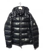 MONCLERモンクレール）の古着「フーデットナイロンダウンジャケット」｜ブラック