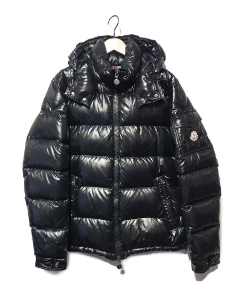 MONCLER（モンクレール）MONCLER (モンクレール) フーデットナイロンダウンジャケット ブラック サイズ:3の古着・服飾アイテム