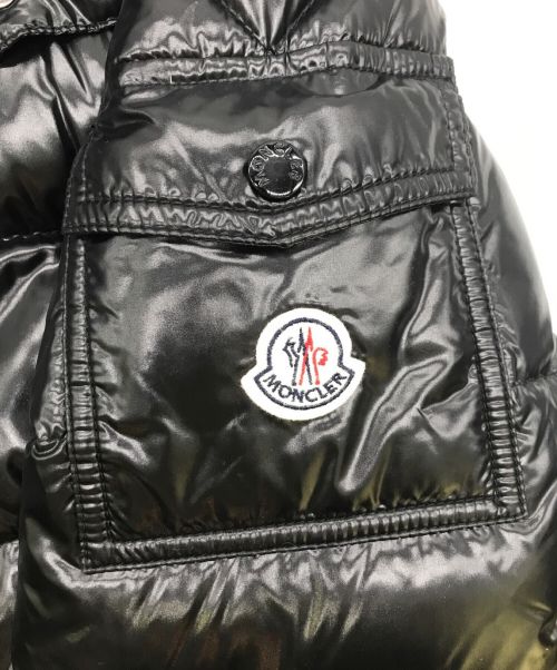 MONCLER（モンクレール）MONCLER (モンクレール) フーデットナイロンダウンジャケット ブラック サイズ:3の古着・服飾アイテム