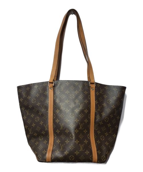 LOUIS VUITTON（ルイ ヴィトン）LOUIS VUITTON (ルイ ヴィトン) サックショッピング / ショルダートートバッグ ブラウン サイズ:-の古着・服飾アイテム
