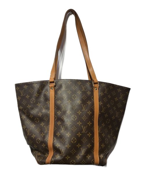 LOUIS VUITTON（ルイ ヴィトン）LOUIS VUITTON (ルイ ヴィトン) サックショッピング / ショルダートートバッグ ブラウン サイズ:-の古着・服飾アイテム