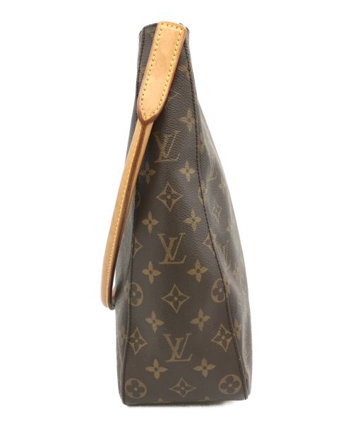 LOUIS VUITTON（ルイ ヴィトン）LOUIS VUITTON (ルイ ヴィトン) ルーピングMM ブラウン サイズ:MMの古着・服飾アイテム