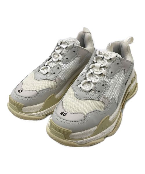 BALENCIAGA（バレンシアガ）BALENCIAGA (バレンシアガ) TRIPLE S ホワイト サイズ:26.5cmの古着・服飾アイテム