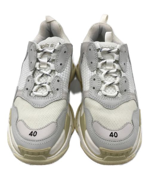 BALENCIAGA（バレンシアガ）BALENCIAGA (バレンシアガ) TRIPLE S ホワイト サイズ:26.5cmの古着・服飾アイテム