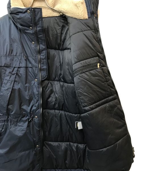 KANUK（カヌック）KANUK (カヌック) リップストップ中綿ジャケット ネイビー サイズ:Lの古着・服飾アイテム