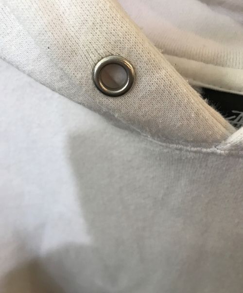 stussy（ステューシー）stussy (ステューシー) WORLD TOURWORLD TOUR HOODIE スウェット パーカー ホワイト サイズ:Lの古着・服飾アイテム