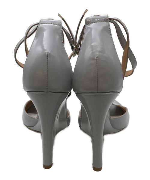 Maison Margiela（メゾンマルジェラ）Maison Margiela (メゾンマルジェラ) オープントゥークリアパンプス グレー サイズ:37の古着・服飾アイテム