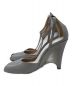 Maison Margiela (メゾンマルジェラ) オープントゥークリアパンプス グレー サイズ:37：5000円