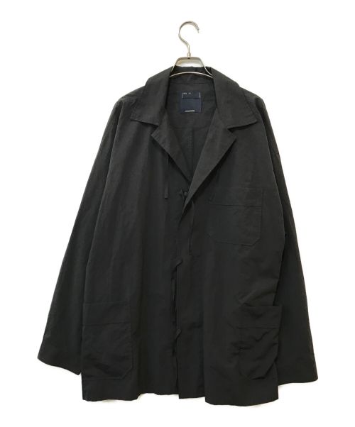 meanswhile（ミーンズワイル）meanswhile (ミーンズワイル) Tech Ripstop Sleeping SH（テックリップストップスリーピングシャツ） ブラック サイズ:04の古着・服飾アイテム