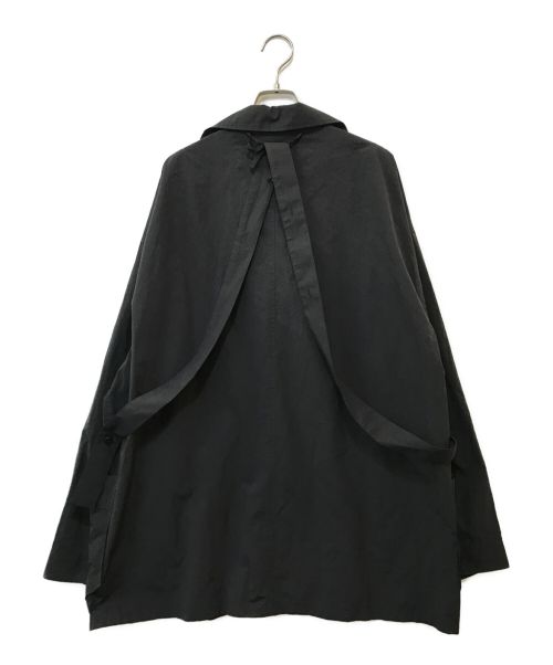 meanswhile（ミーンズワイル）meanswhile (ミーンズワイル) Tech Ripstop Sleeping SH（テックリップストップスリーピングシャツ） ブラック サイズ:04の古着・服飾アイテム