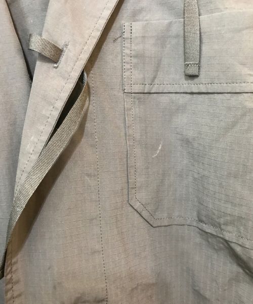 meanswhile（ミーンズワイル）meanswhile (ミーンズワイル) Tech Ripstop Sleeping SH（テックリップストップスリーピングシャツ） ブラック サイズ:04の古着・服飾アイテム