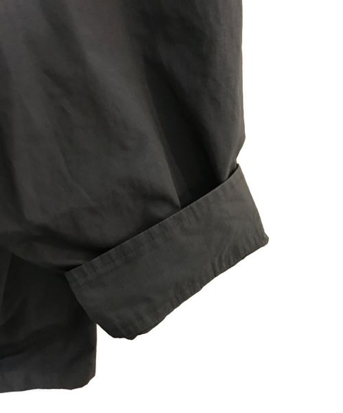 meanswhile（ミーンズワイル）meanswhile (ミーンズワイル) Tech Ripstop Sleeping SH（テックリップストップスリーピングシャツ） ブラック サイズ:04の古着・服飾アイテム