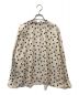BALLSEY (ボールジィ) ドットプリント ネックギャザーブラウス ベージュ サイズ:36：3000円