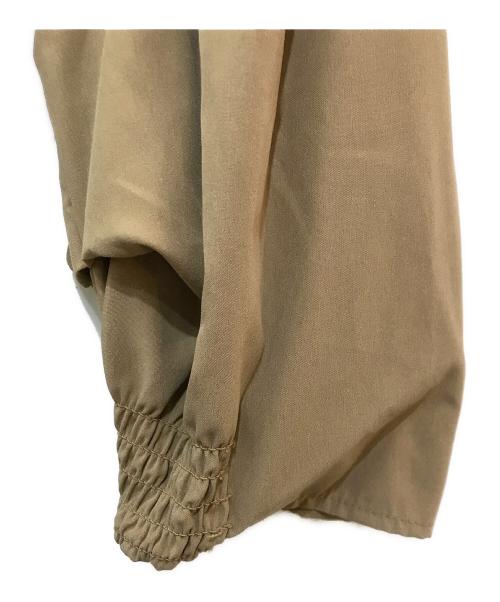 Ameri（アメリ）Ameri (アメリ) LANTERN SLEEVE TUCK DRESS ブラウン サイズ:Mの古着・服飾アイテム