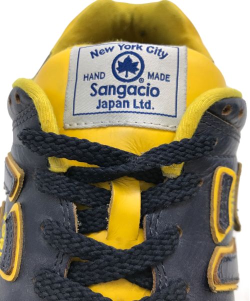 Sangacio（サンガッチョ）sangacio (サンガッチョ) にゅYORKスニーカー ネイビー サイズ:27.5の古着・服飾アイテム
