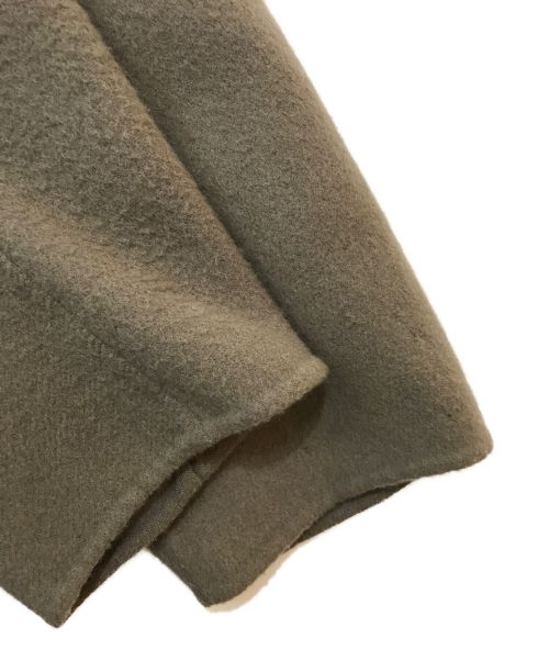 Adam et Rope（アダム エ ロペ）Adam et Rope (アダムエロペ) ノーカラーコート ブラウン サイズ:-の古着・服飾アイテム