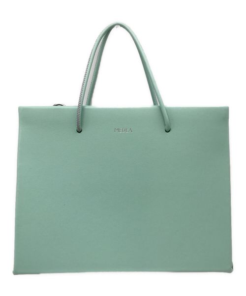 Medea（メデア）Medea (メデア) ショッパーショルダーバッグ スカイブルーの古着・服飾アイテム