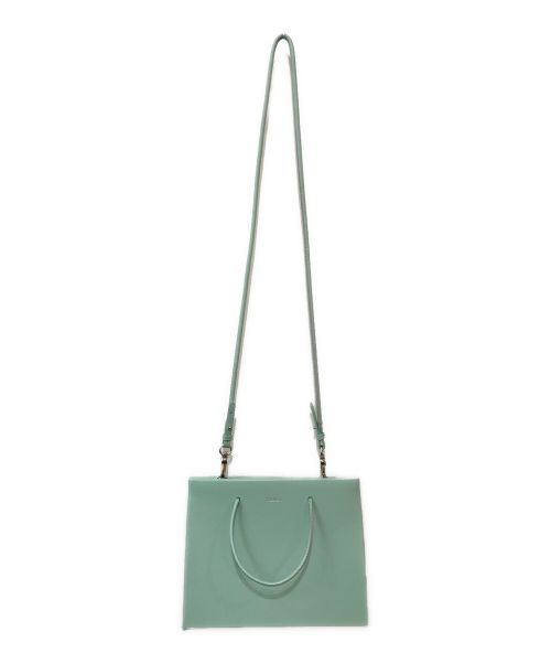 Medea（メデア）Medea (メデア) ショッパーショルダーバッグ スカイブルーの古着・服飾アイテム