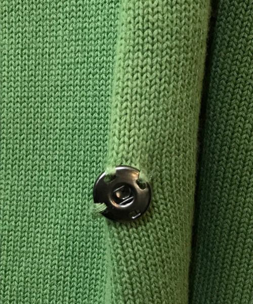 kudos（クードス）kudos (クードス) アシンメトリーニットベスト グリーン サイズ:1の古着・服飾アイテム