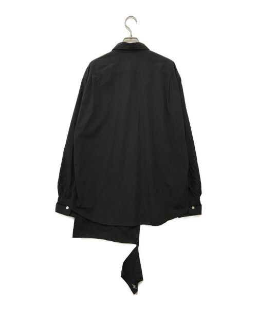 kudos（クードス）kudos (クードス) スカーフシャツ ブラック サイズ:2の古着・服飾アイテム