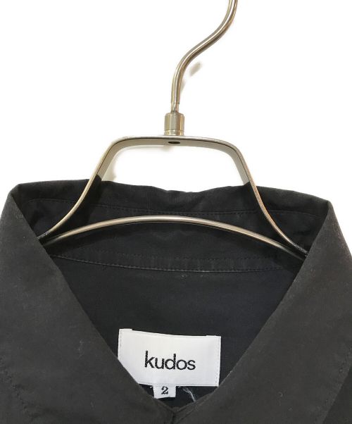 kudos（クードス）kudos (クードス) スカーフシャツ ブラック サイズ:2の古着・服飾アイテム