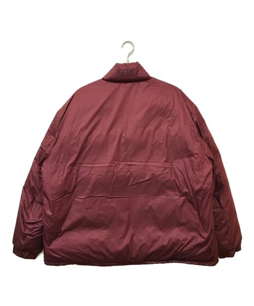 KEBOZ（ケボズ）KEBOZ (ケボズ) DOWN JACKET 2 ボルドー サイズ:Lの古着・服飾アイテム