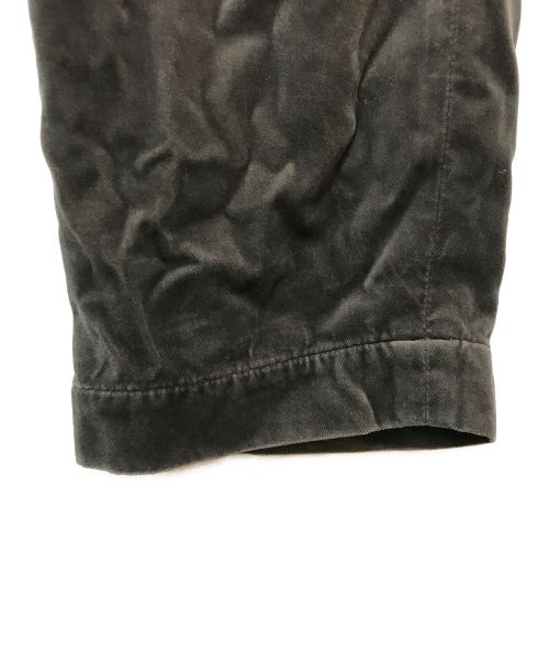 NATAL DESIGN（ネイタルデザイン）NATAL DESIGN (ネイタルデザイン) ZOOTIE PANTS VELVET チャコールグレー サイズ:Mの古着・服飾アイテム