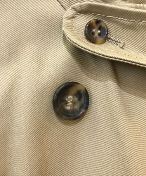 RED VALENTINO（レッドヴァレンティノ）RED VALENTINO (レッドヴァレンティノ) ギャバジン トレンチコート ベージュ サイズ:40の古着・服飾アイテム