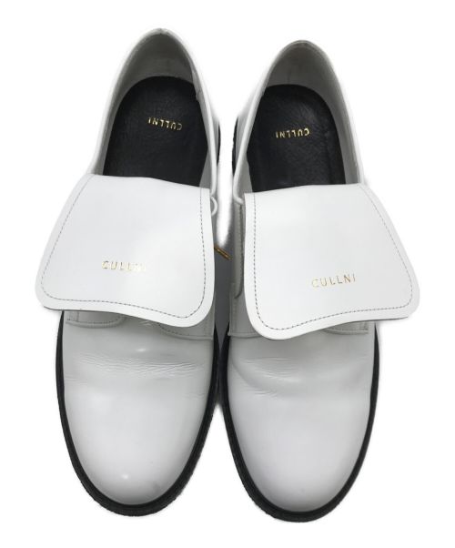 CULLNI（クルニ）CULLNI (クルニ) レザータンドレスシューズ ホワイト サイズ:002の古着・服飾アイテム
