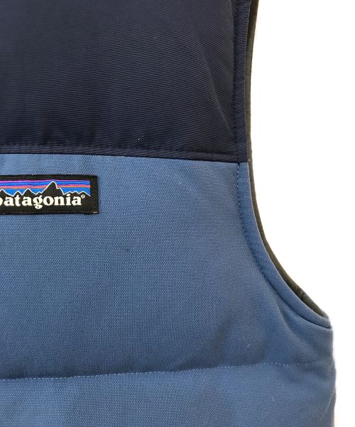 Patagonia（パタゴニア）Patagonia (パタゴニア) Reversible Bivy Down Vest ネイビー サイズ:XSの古着・服飾アイテム