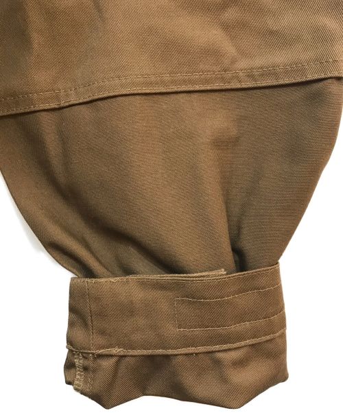 overprint（オーバープリント）overprint (オーバープリント) UNIVERSAL OVERALL (ユニバーサルオーバーオール) anorak parka ブラウン サイズ:M 未使用品の古着・服飾アイテム