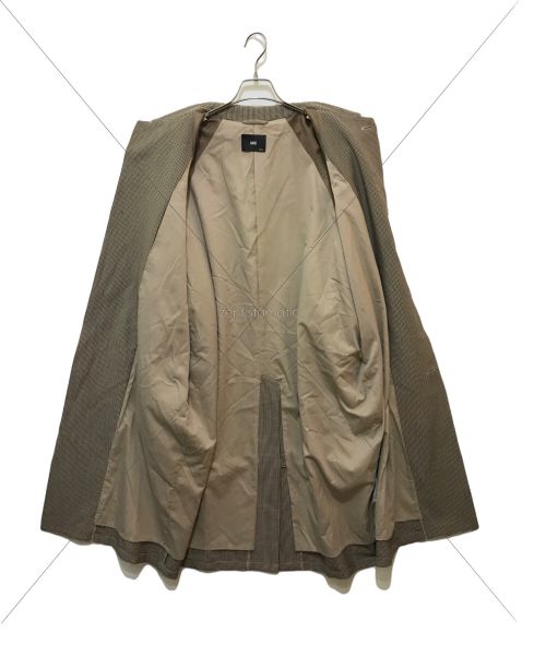 HARE（ハレ）HARE (ハレ) ドルマンBIGステンカラーコート ブラウン サイズ:Sの古着・服飾アイテム