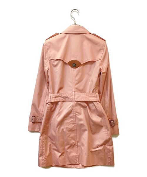 COACH（コーチ）COACH (コーチ) トレンチコート ピンク サイズ:XXSの古着・服飾アイテム