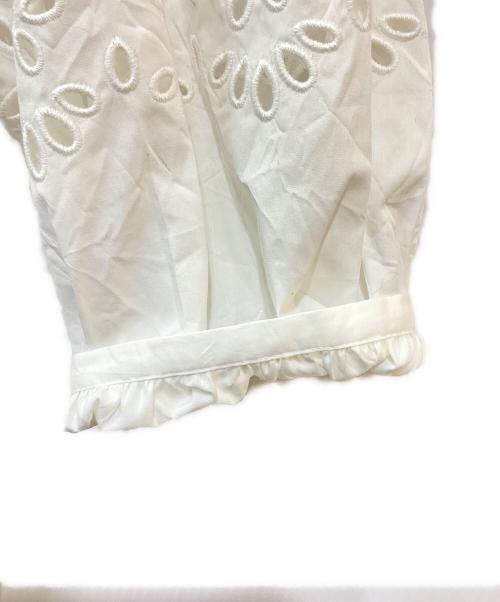 COACH（コーチ）COACH (コーチ) ブラウスワンピース　CA677 ホワイト サイズ:2の古着・服飾アイテム