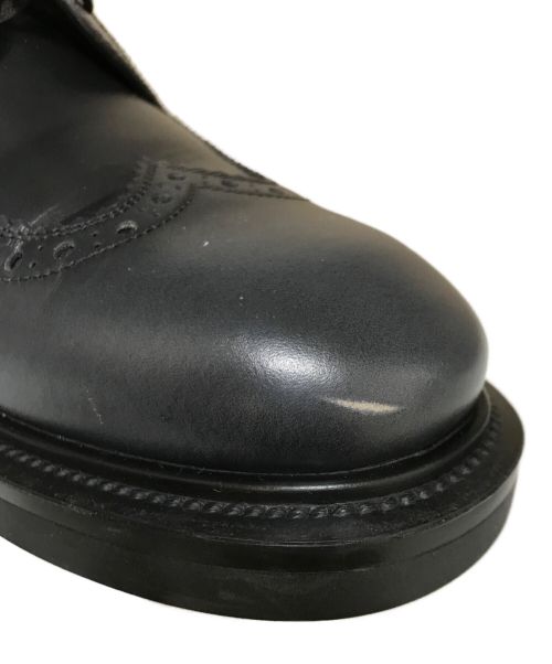 Salvatore Ferragamo（サルヴァトーレ フェラガモ）Salvatore Ferragamo (サルヴァトーレ フェラガモ) ウィングチップシューズ ブラック サイズ:6 1/2Eの古着・服飾アイテム