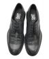 中古・古着 Salvatore Ferragamo (サルヴァトーレ フェラガモ) ウィングチップシューズ ブラック サイズ:6 1/2E：9000円