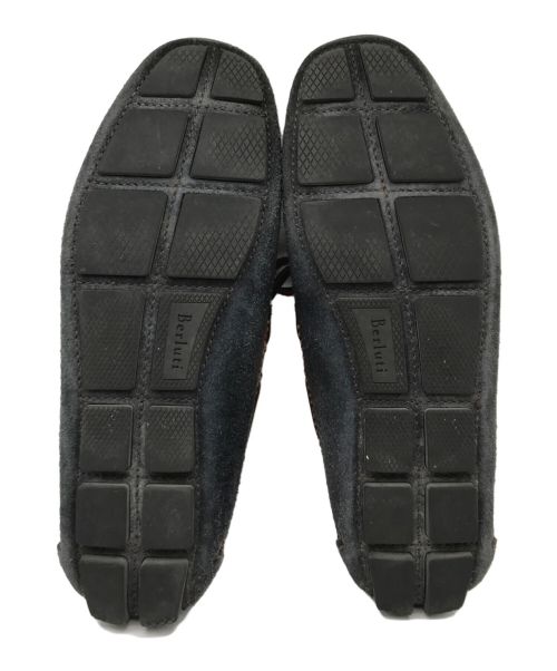 Berluti（ベルルッティ）Berluti (ベルルッティ) カリグラフィドライビングシューズ ネイビー サイズ:6の古着・服飾アイテム